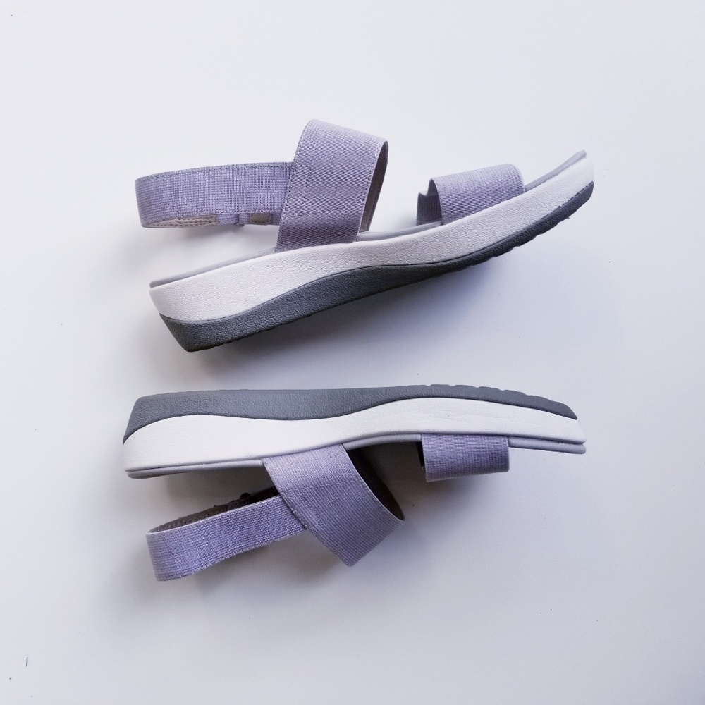 Clark's cloudsteppers elastic sandals NWOT